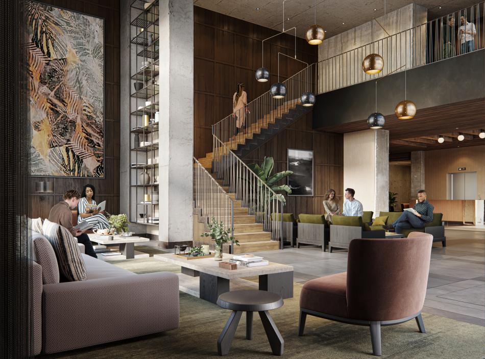 Renderings revealed for the first apartments at Inglewood's Hollywood